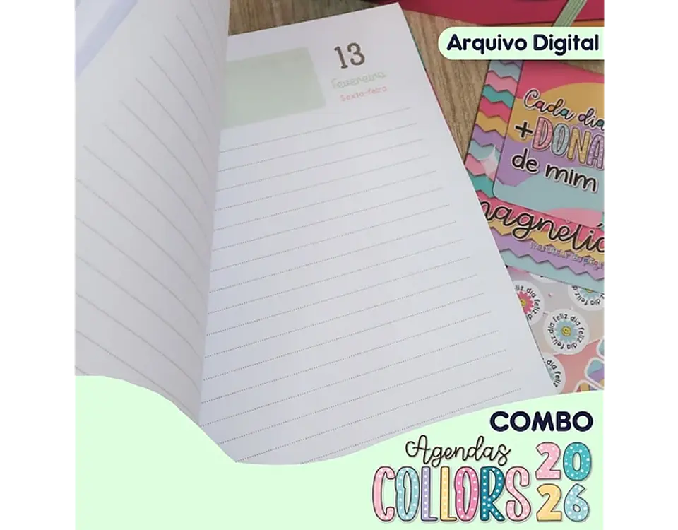 Arquivo combo agendas colors 2026 - MIMOS PERSONALIZADOS 3