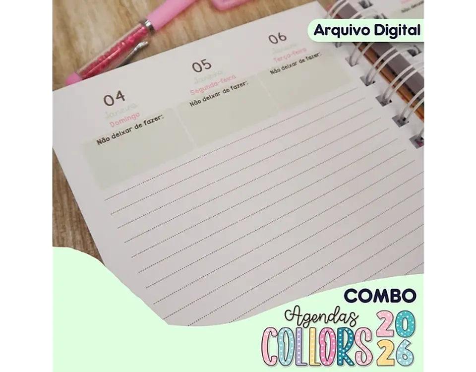 Arquivo combo agendas colors 2026 - MIMOS PERSONALIZADOS 4