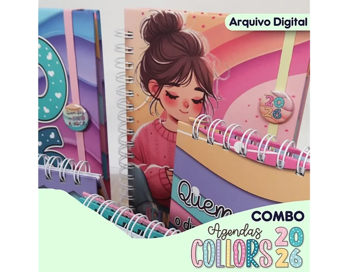 Arquivo combo agendas colors 2026 - MIMOS PERSONALIZADOS 2