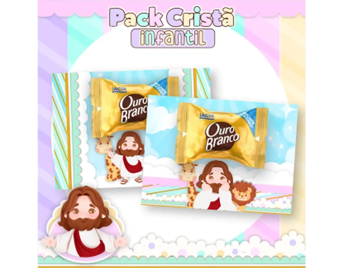 Arquivo encadernação pack cristão infantil - PAMELLA 26