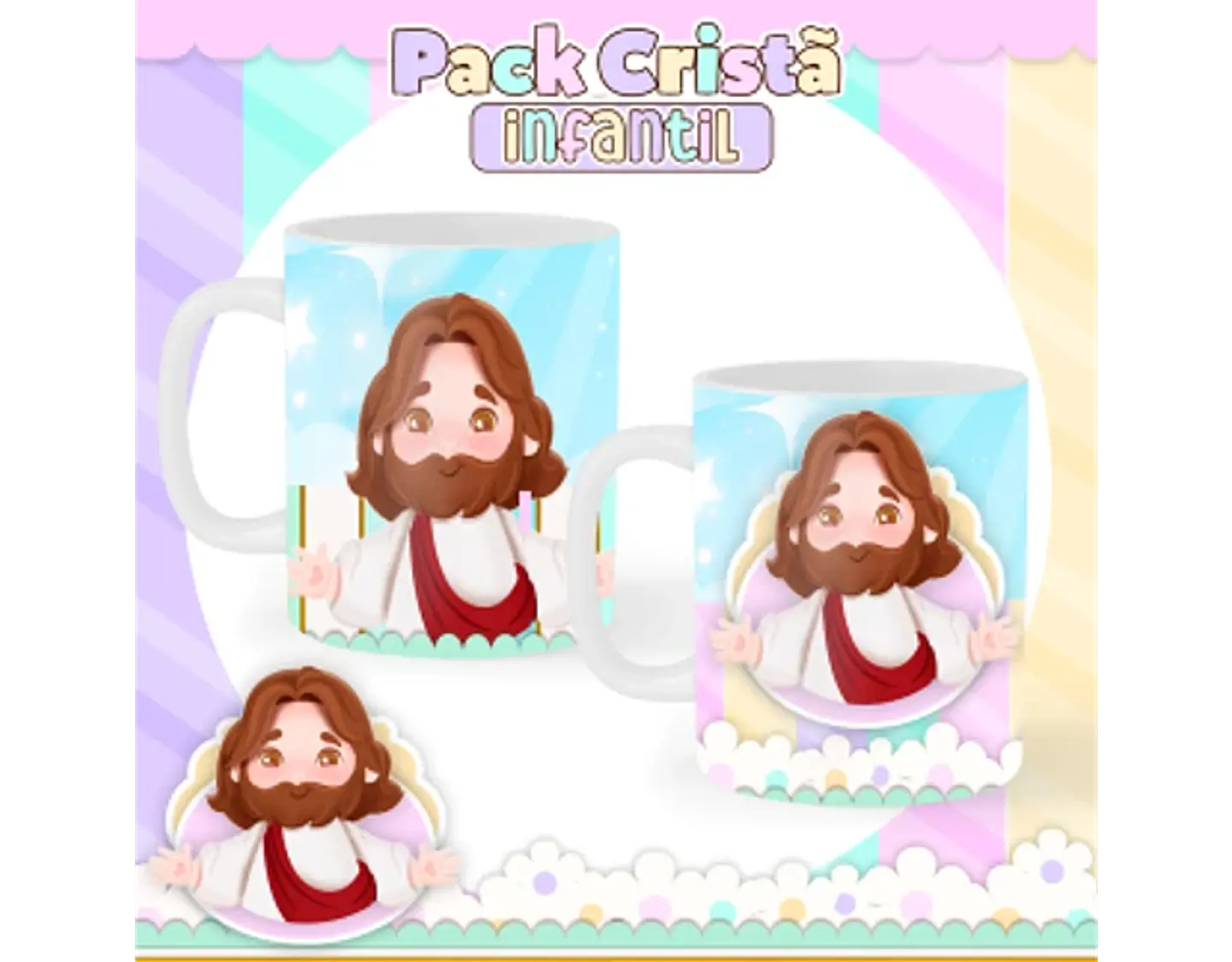 Arquivo encadernação pack cristão infantil - PAMELLA 27