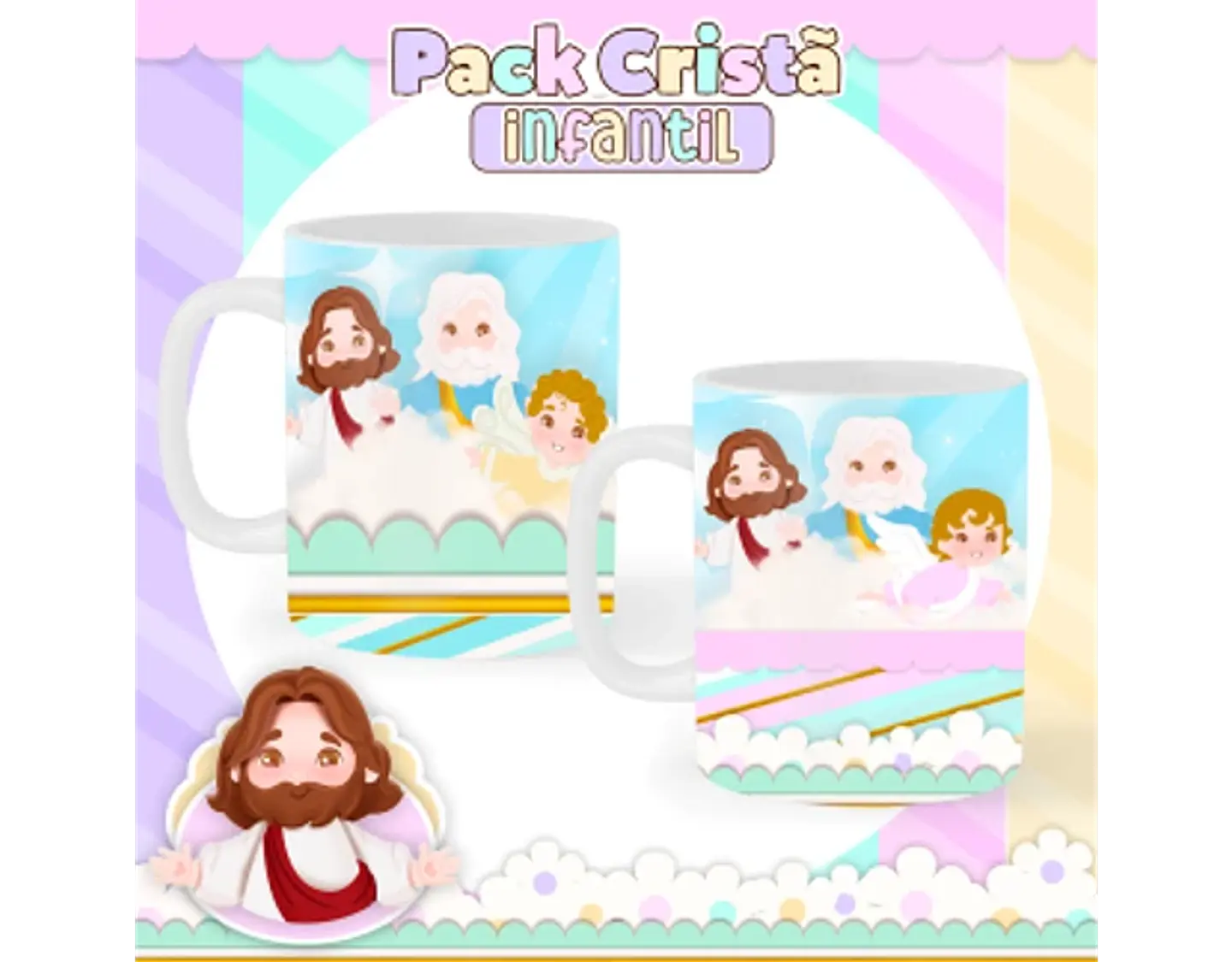 Arquivo encadernação pack cristão infantil - PAMELLA 29