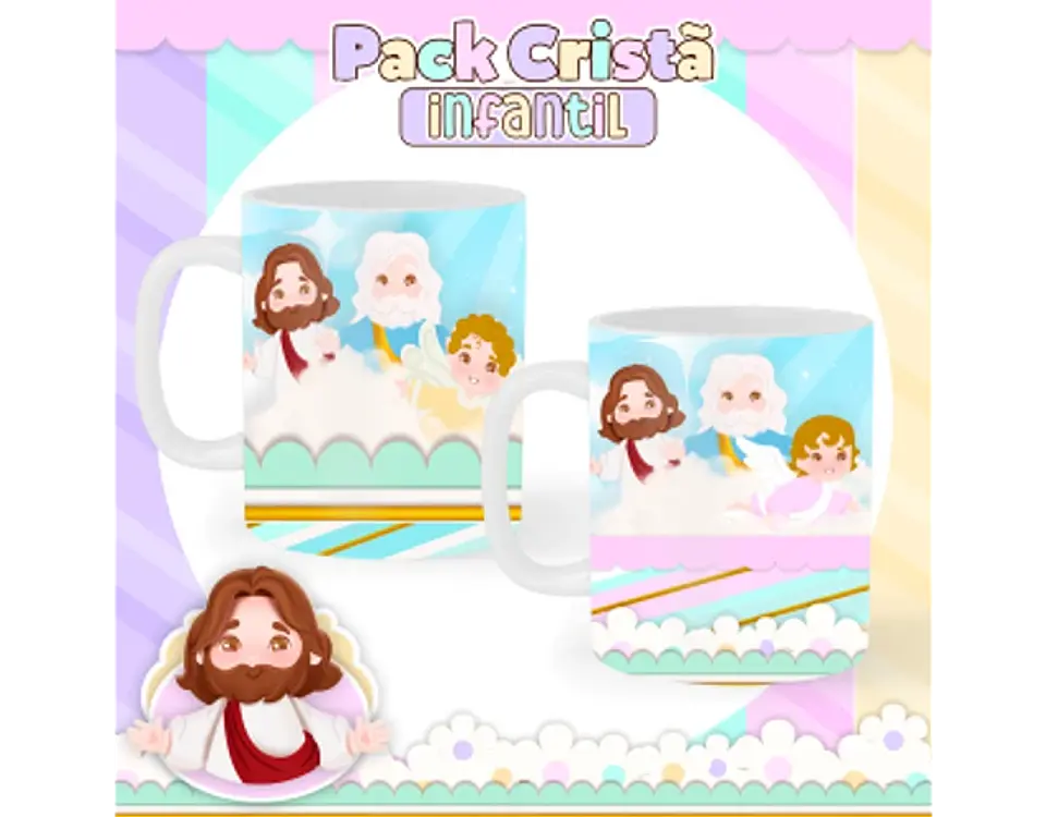 Arquivo encadernação pack cristão infantil - PAMELLA 29