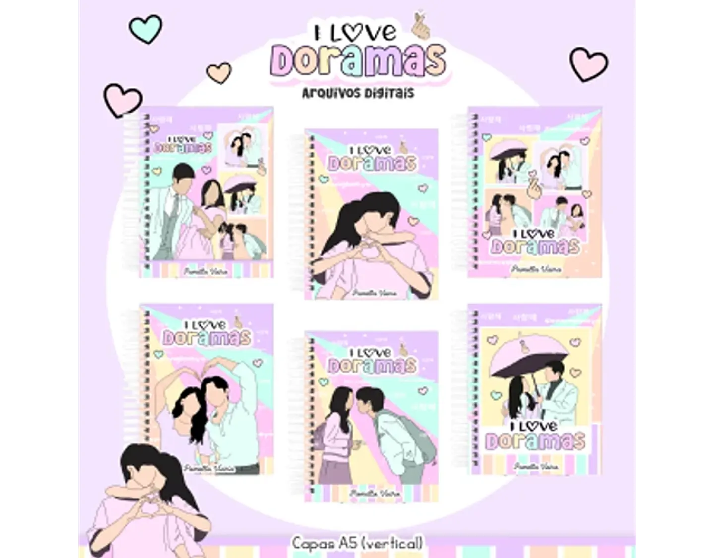 Arquivo encadernação pack dorama - PAMELLA 1