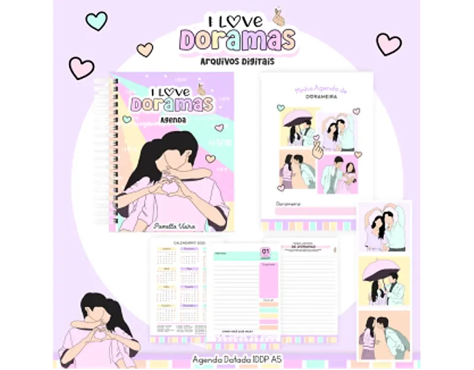 Arquivo encadernação pack dorama - PAMELLA 3