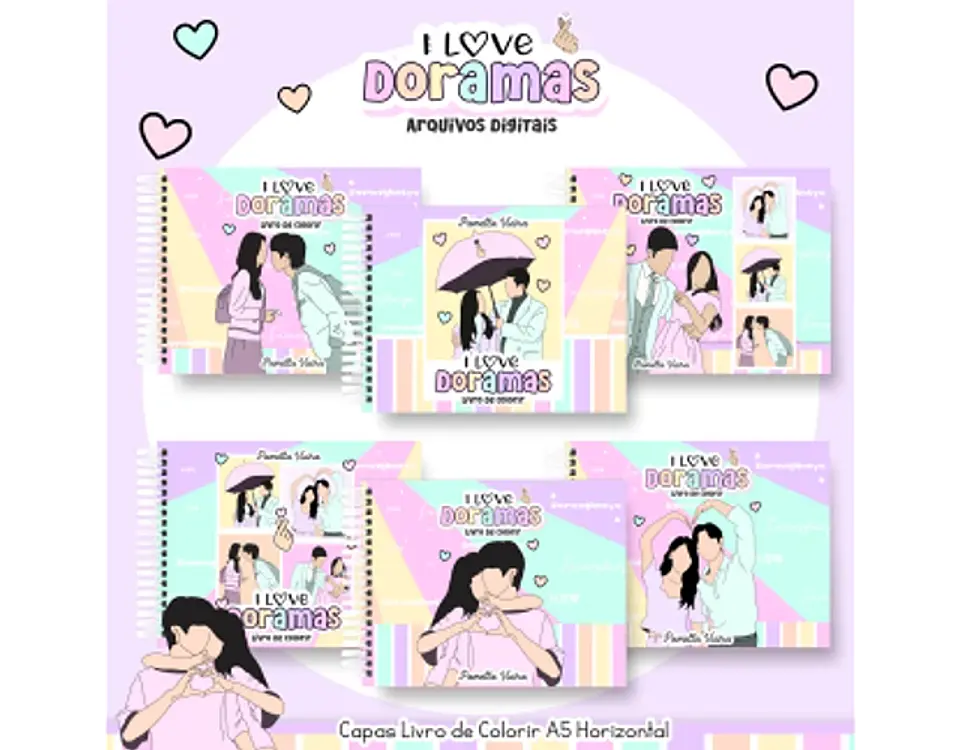 Arquivo encadernação pack dorama - PAMELLA 7