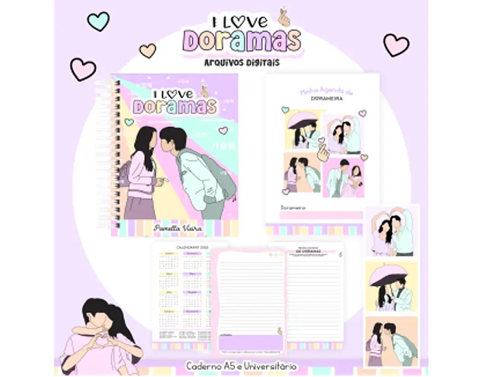 Arquivo encadernação pack dorama - PAMELLA 8