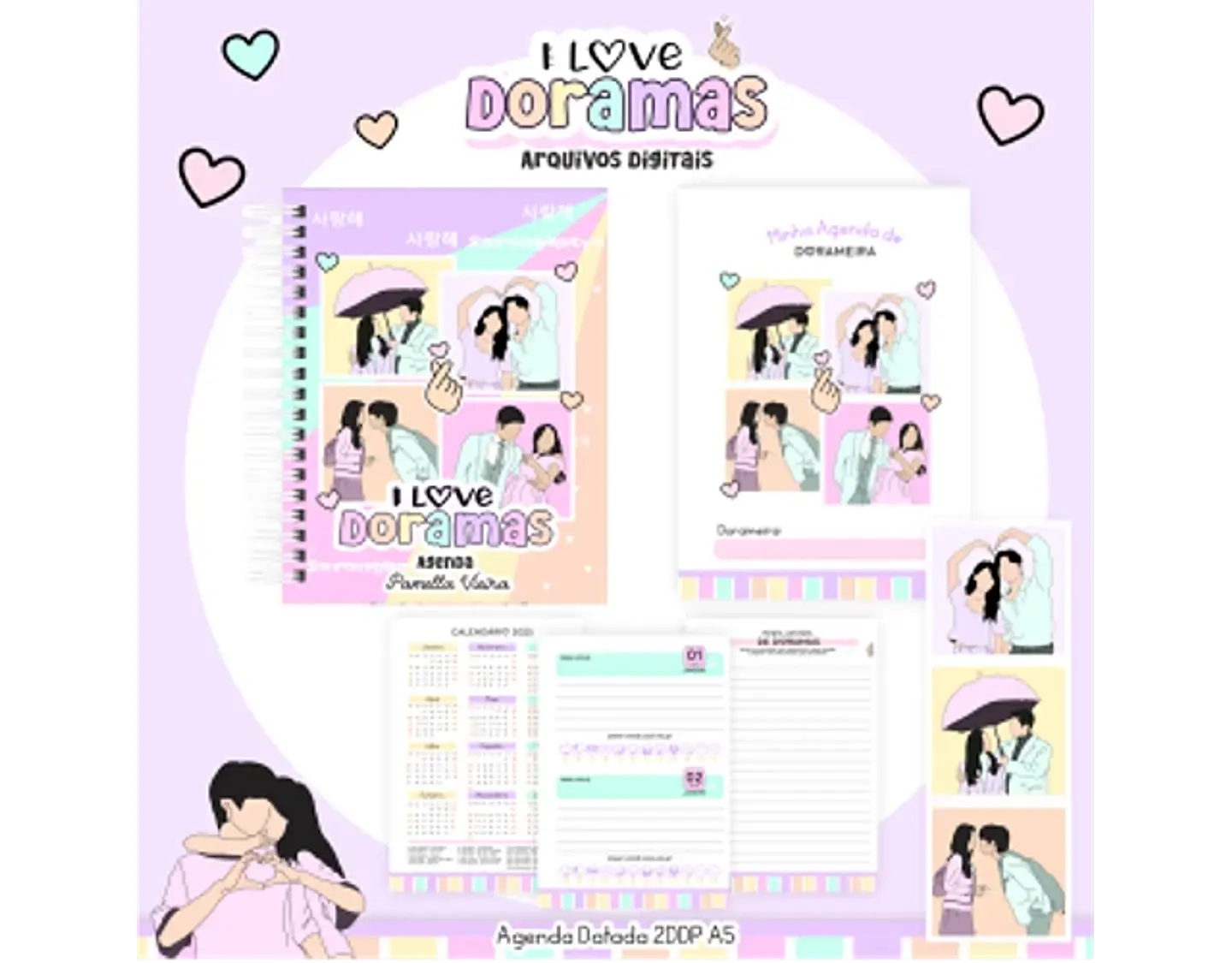 Arquivo encadernação pack dorama - PAMELLA 9