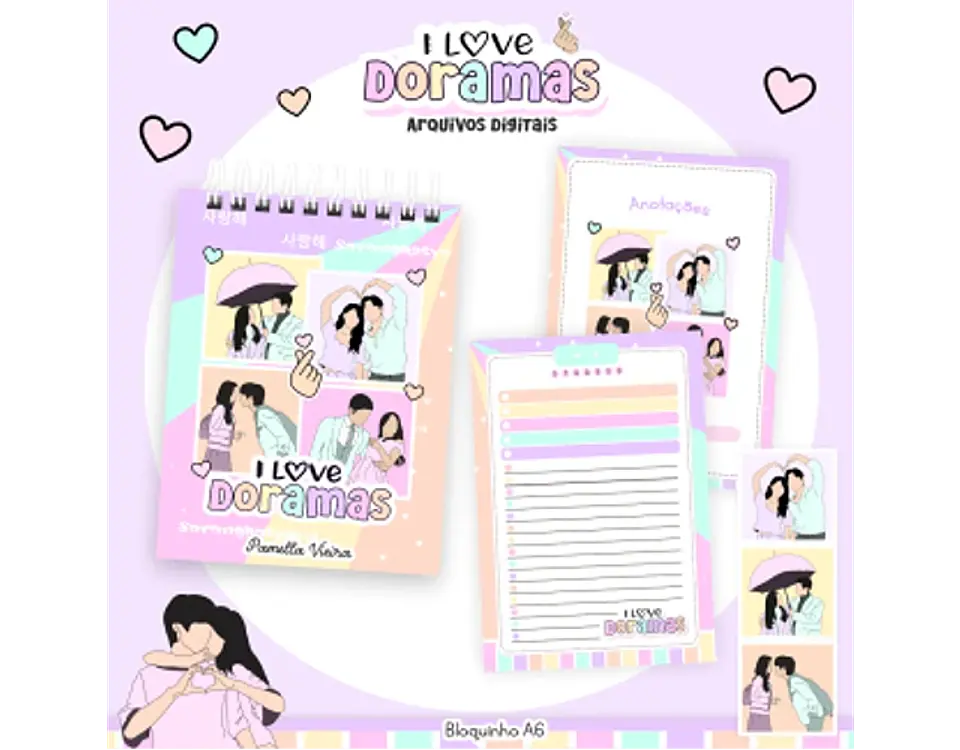 Arquivo encadernação pack dorama - PAMELLA 11