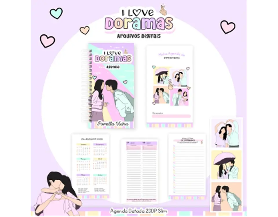 Arquivo encadernação pack dorama - PAMELLA 13