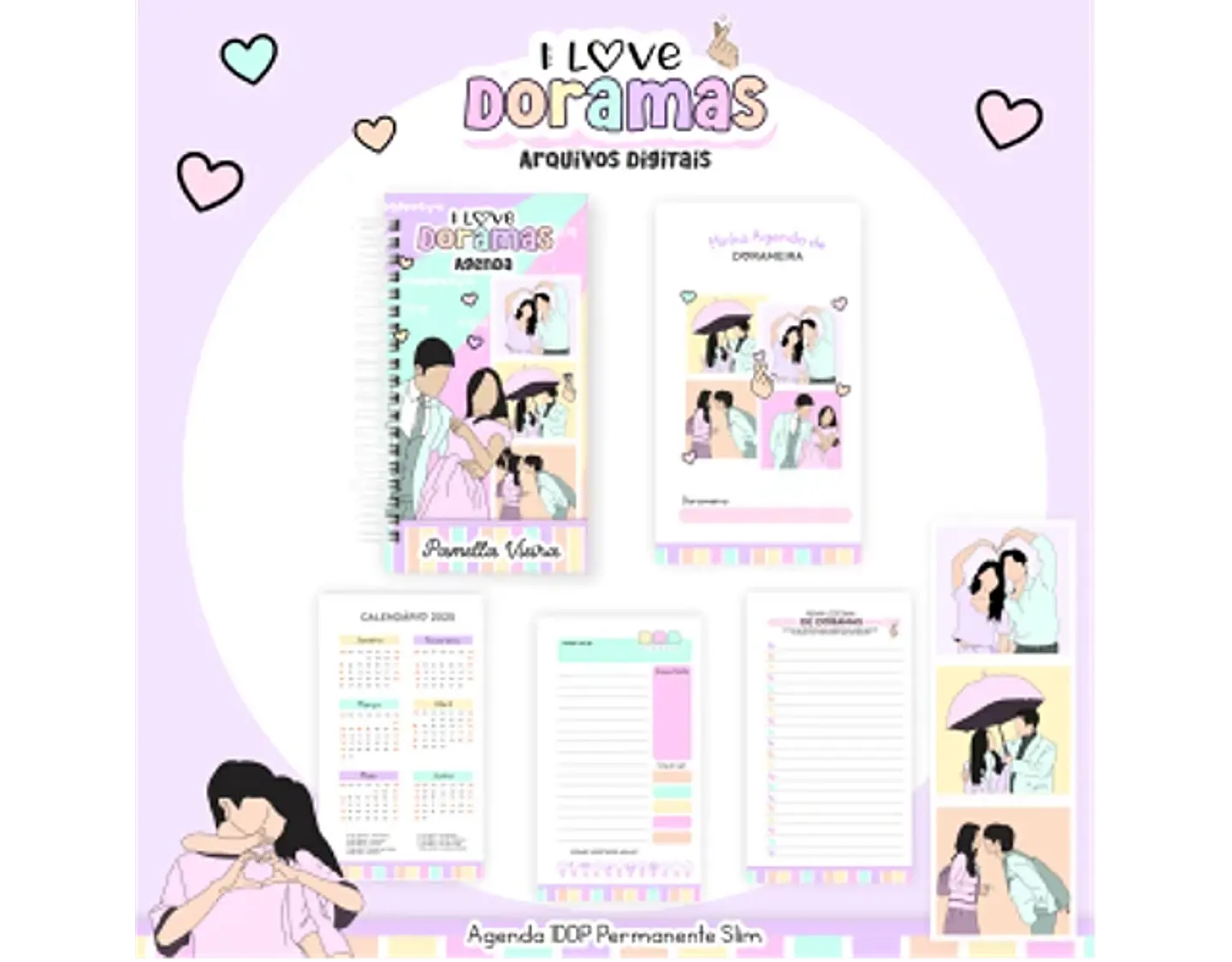 Arquivo encadernação pack dorama - PAMELLA 14