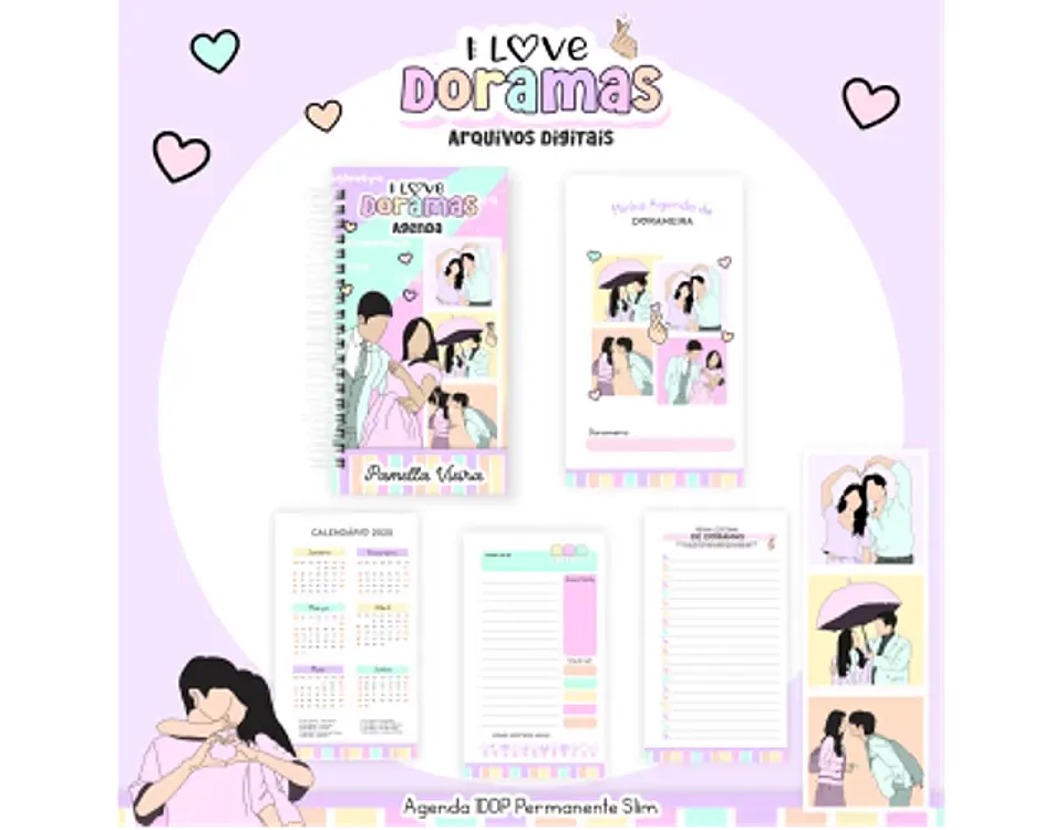 Arquivo encadernação pack dorama - PAMELLA 14