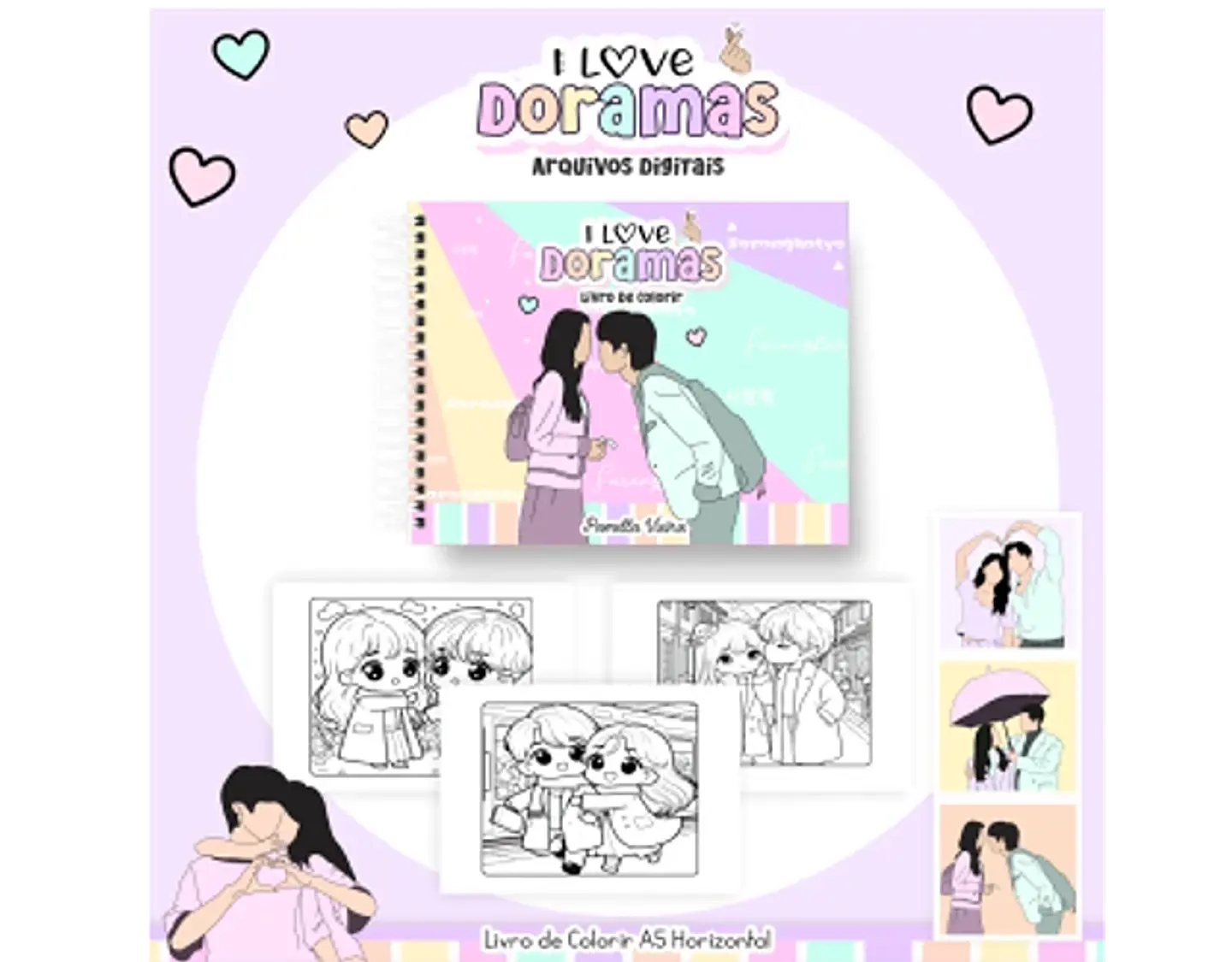 Arquivo encadernação pack dorama - PAMELLA 16