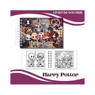 Arquivo Livro de Colorir Harry Potter - Van Criações