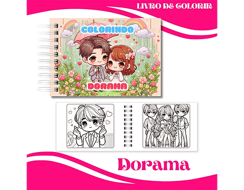 Arquivo Livro de Colorir Dorama - Van Criações