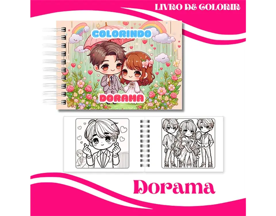 Arquivo Livro de Colorir Dorama - Van Criações 1