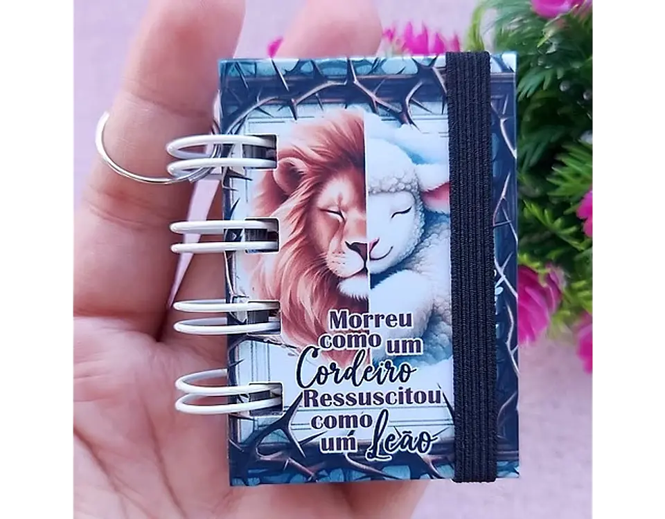 Arquivo páscoa mini bíblia chaveiro - DHAMA DOS PAPÉIS 1
