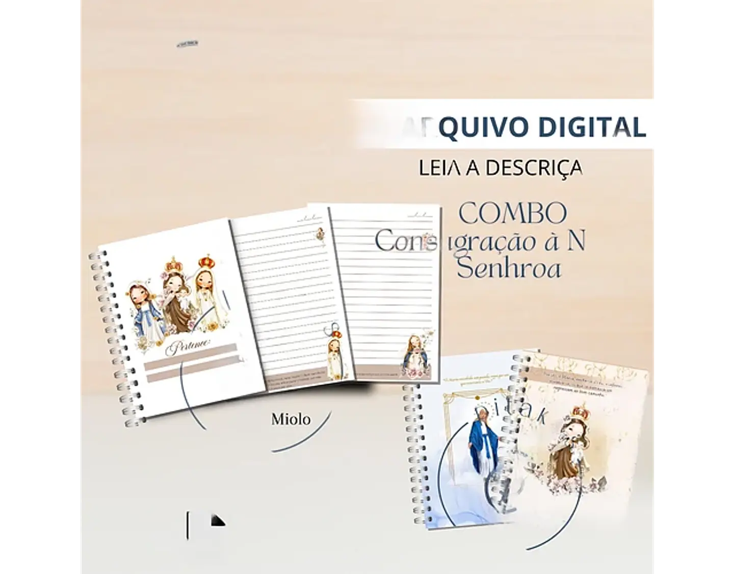 Arquivo Combo Consagração à Nossa Senhora - PITAKOS 1