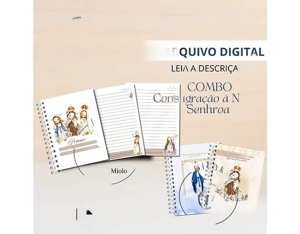 Arquivo Combo Consagração à Nossa Senhora - PITAKOS 1
