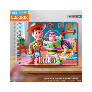 Arquivo Livro de Colorir Toy Story - Fanddy