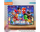 Arquivo Livro de Colorir Super Heróis - Fanddy - Thumbnail 1