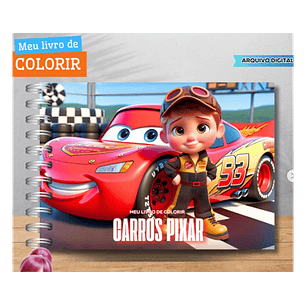 Arquivo Livro de Colorir Carros Disney - Fanddy