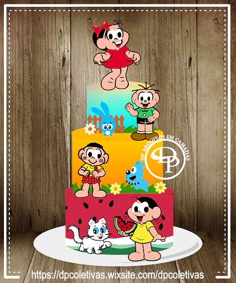 Arquivo de Corte Topo Turma da Mônica