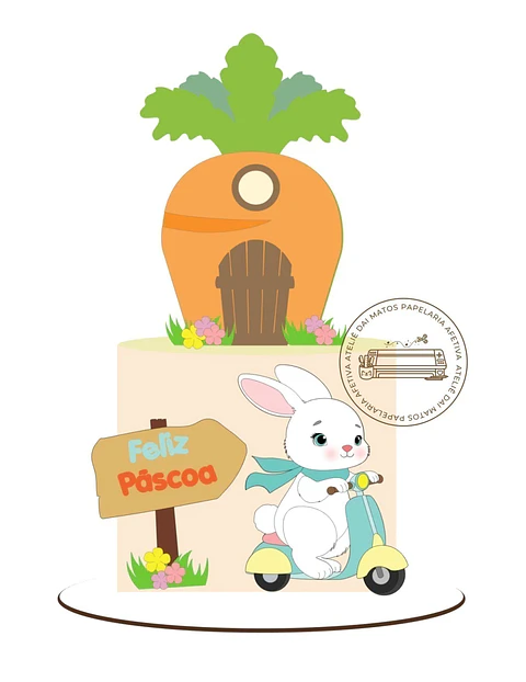 Arquivo topo de bolo páscoa CORREIO DA PÁSCOA