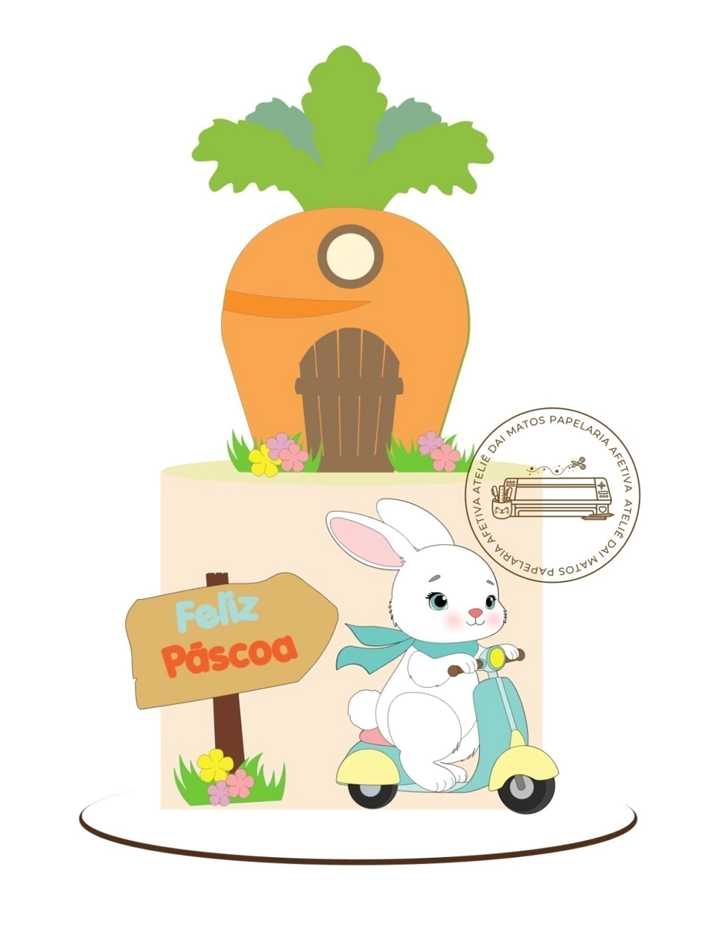 Arquivo topo de bolo páscoa CORREIO DA PÁSCOA 1