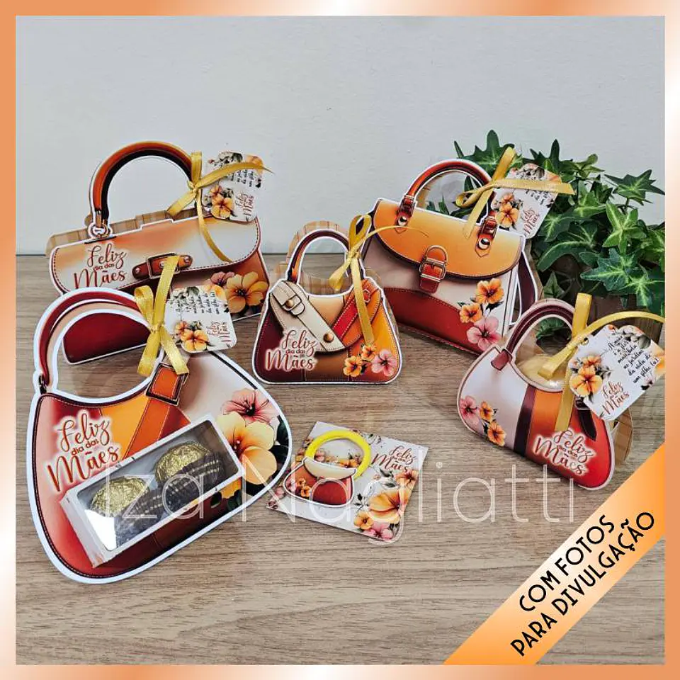 Arquivo dia das Mães Kit 6 mimos de bolsinhas - IZA NAGLIATTI 1