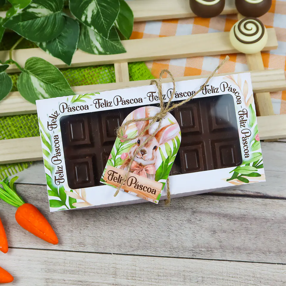 Arquivo de Corte Páscoa Barra de Chocolate Artesanal 1