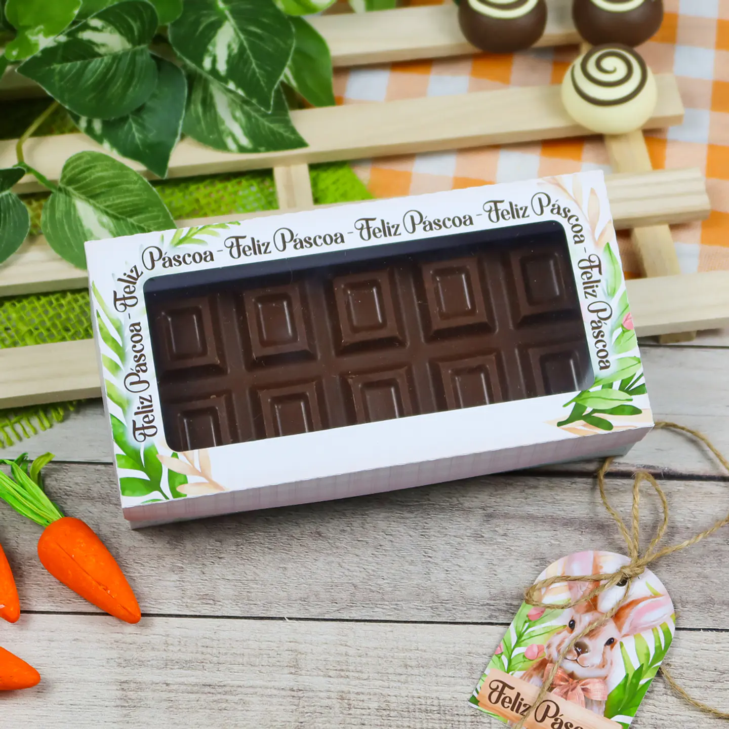 Arquivo de Corte Páscoa Barra de Chocolate Artesanal 2