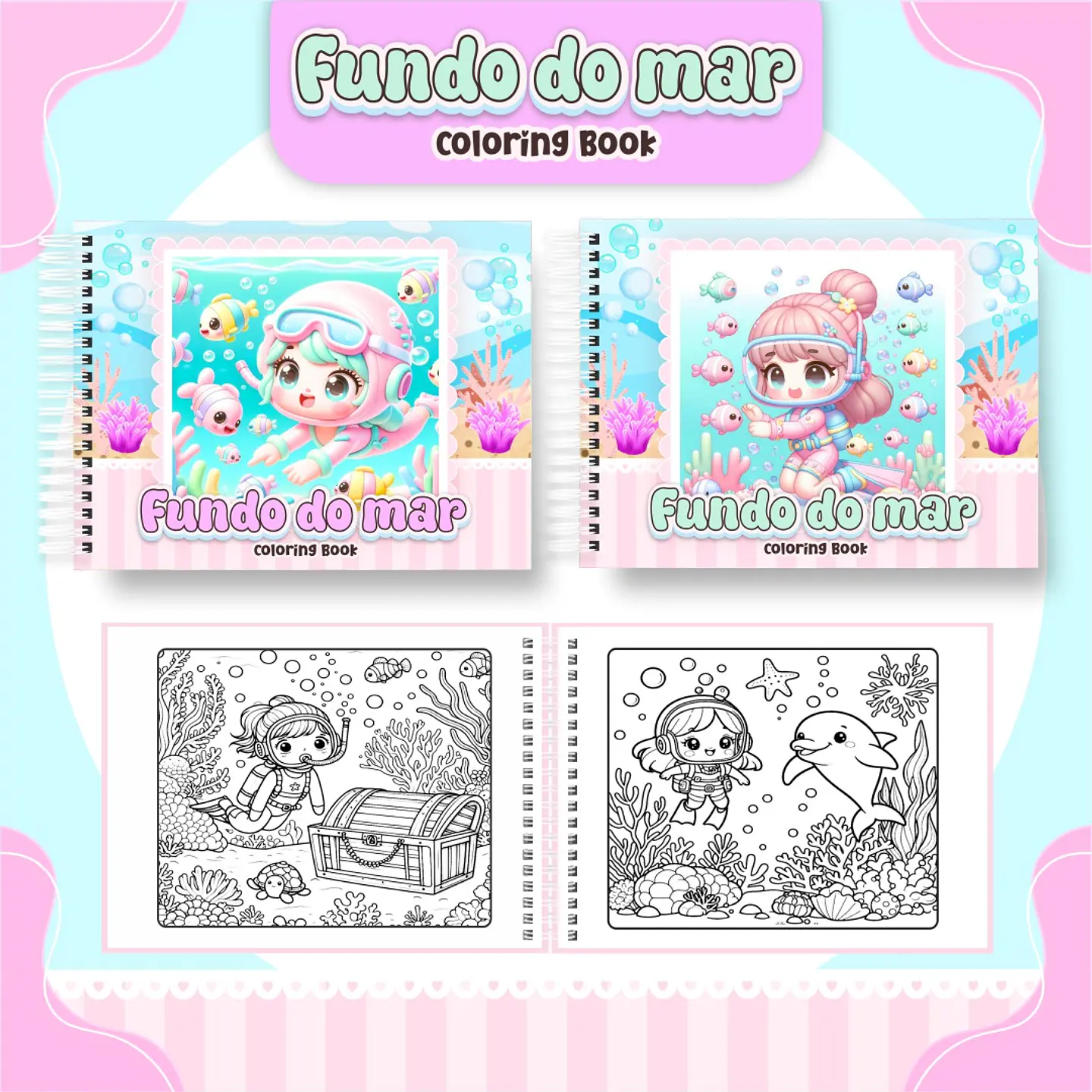 Arquivo Super Pack Livros de Colorir - Pamella LEIA A DESCRIÇÃO 3