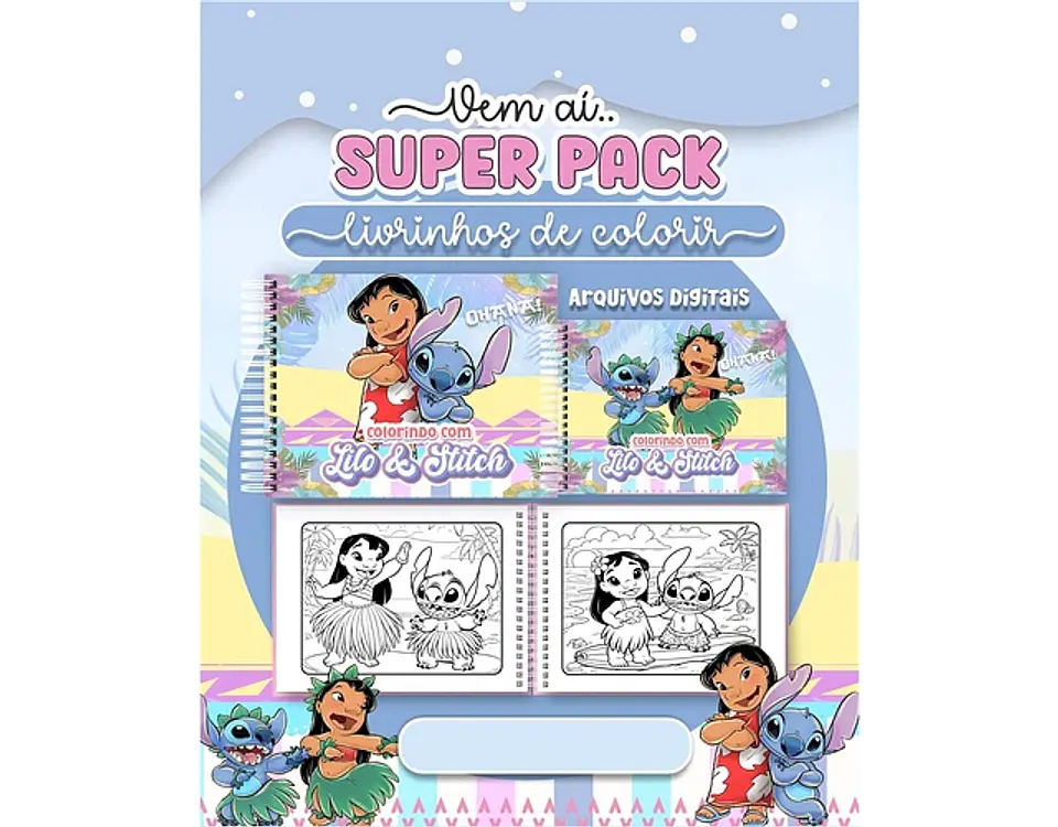 Arquivo Super Pack Livros de Colorir - Pamella LEIA A DESCRIÇÃO 20