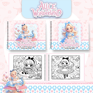 Arquivo livro de colorir Alice - PAMELLA