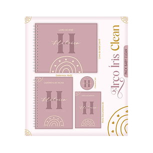 Arquivo encadernação baby Arco ìris - LINA