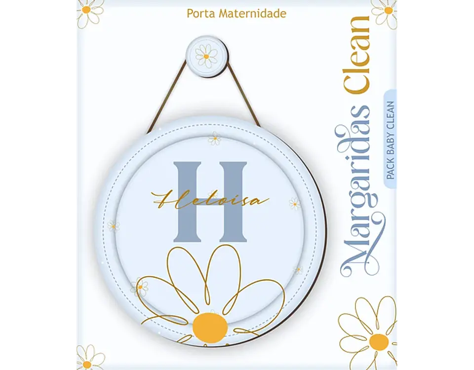 Arquivo encadernação baby Margaridas - LINA 18