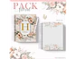Arquivo encadernação pack floral 2 - LINA - Thumbnail 2