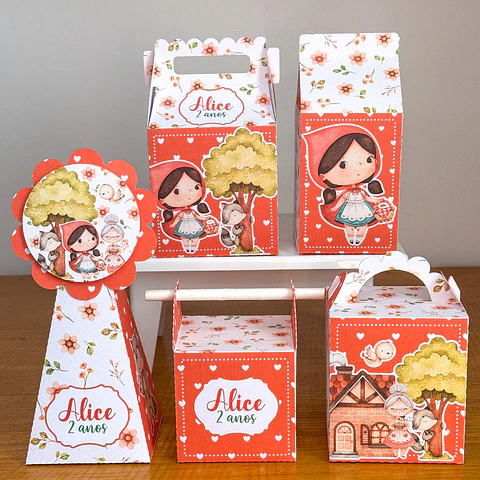 Arquivo de Corte Chapeuzinho Vermelho 