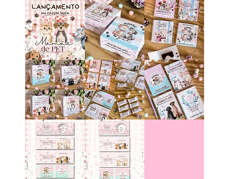 Arquivo Dia das Mães Mamãe de pet - ILUSTRACIN 2