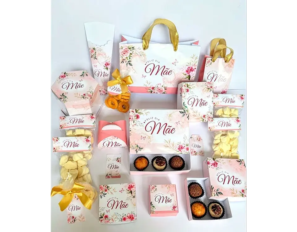 Arquivo Dia das Mães Vintage Floral Rosa - LA DOCICE 1