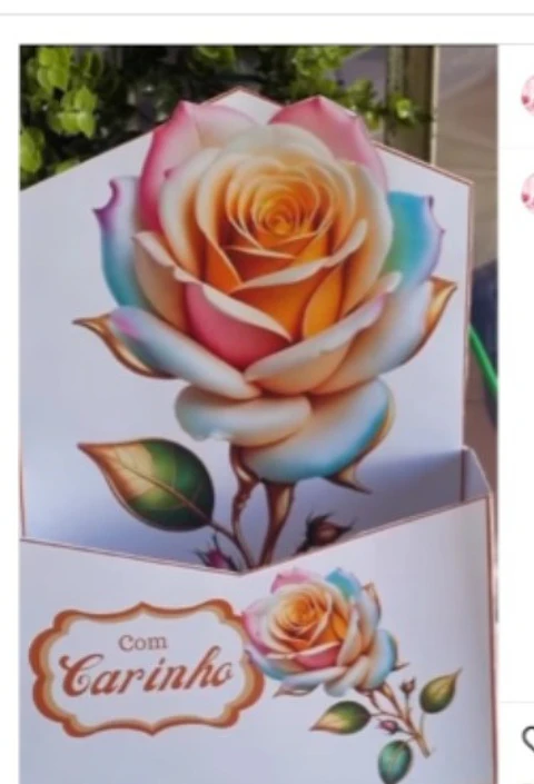 Arquivo dia das mães Caixa Envelope  - TAL MÃE TAL FILHA