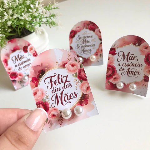 Arquivo dia das mães tag brinco - VELASCO