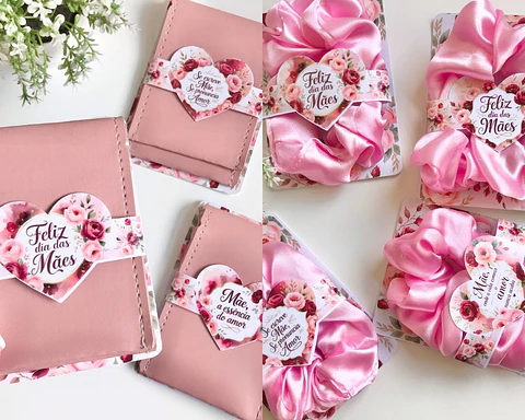 Arquivo dia das mães card carteira ou scrunchie - VELASCO