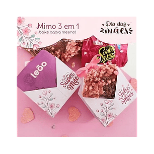 Arquivo Dia das Mães mimo envelope 3 em 1 - ART IDEIA