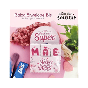 Arquivo Dia das Mães caixa envelope bis - ART IDEIA
