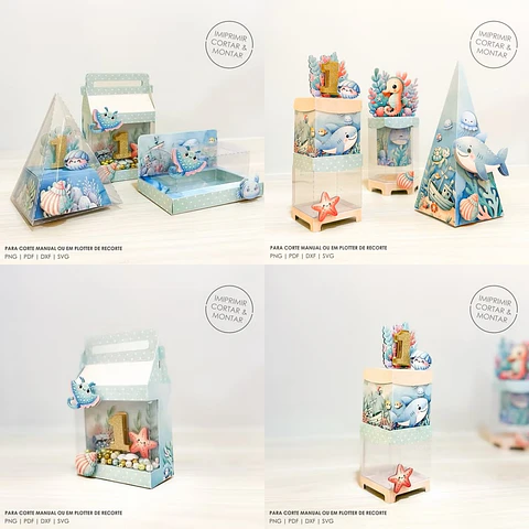 Arquivo de corte Fundo do Mar 