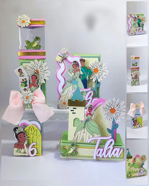 Arquivo de corte princesa Tiana 