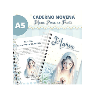 Arquivo caderno novena Maria passa na frente - ABELHINHA DIGITAL