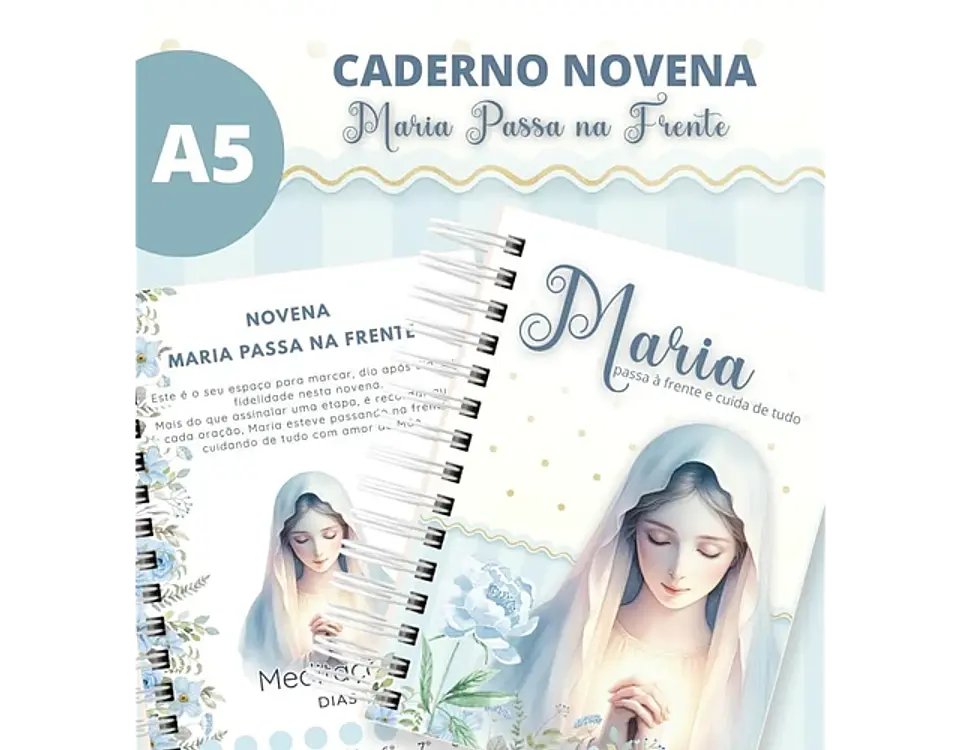 Arquivo caderno novena Maria passa na frente - ABELHINHA DIGITAL 1